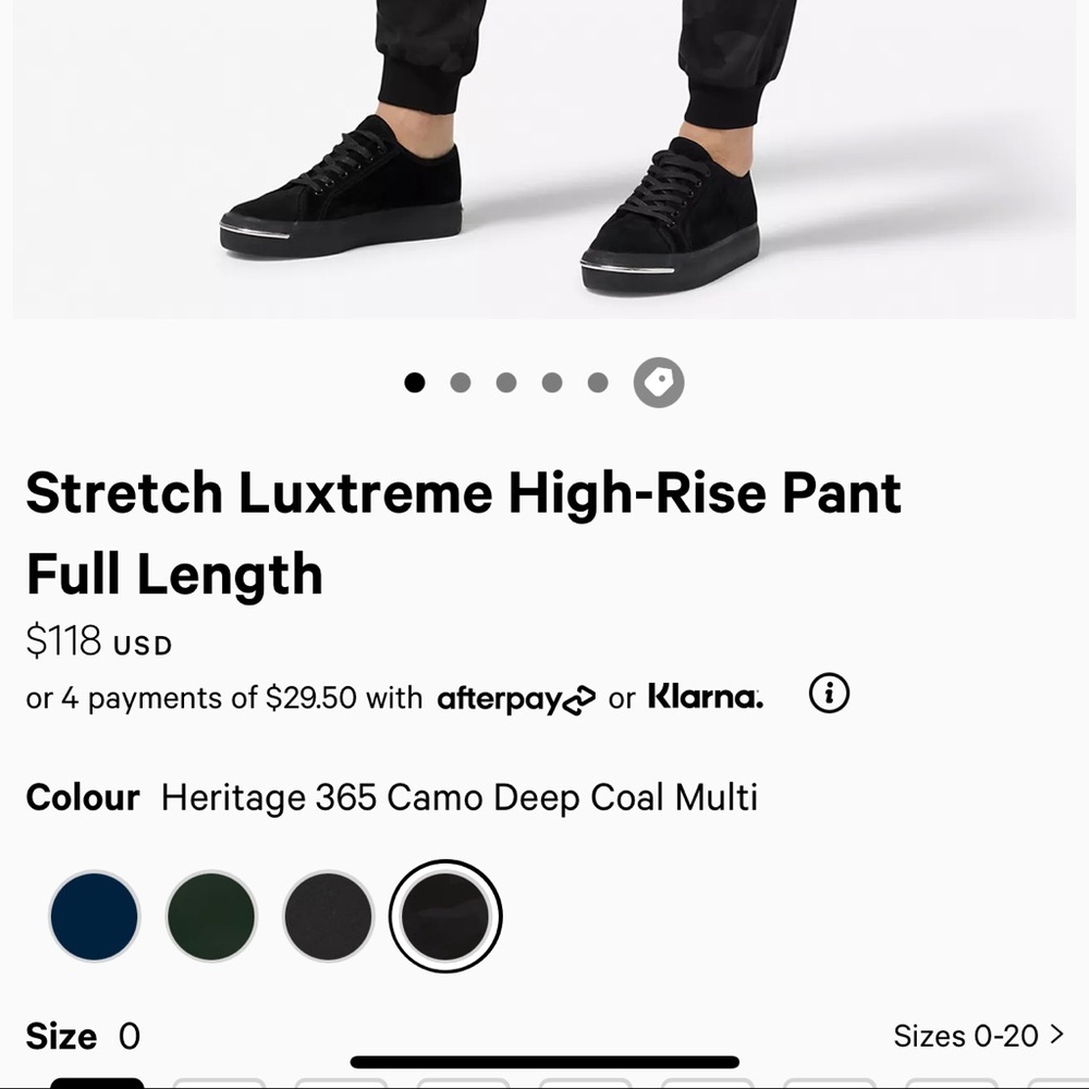 LULULEMON stretch luxtreme high-rise sweatpants - Picture 6 of 6